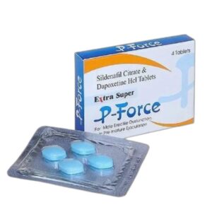 Extra Super P Force Sildenafilo 100 mg & Dapoxetina 100 mg doble efecto