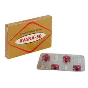 Avanafil Tablets 50 mg Avana 50 mg