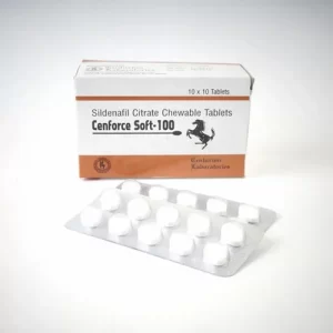 Sildenafil Citrate Chewable Tablets Cenforce Soft 100 mg