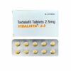 Tadalafil Tablets 2.5mg Vidalista 2.5 mg