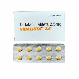 Tadalafil Tablets 2.5mg Vidalista 2.5 mg
